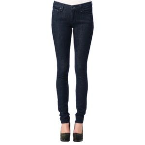 Rag & Bone Dark Wash Pencil Leg Jeans